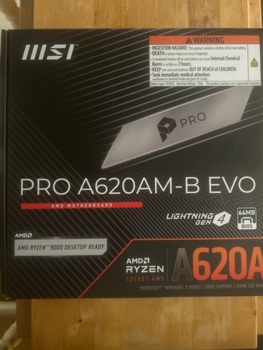 Msi pro a620am - pro, b