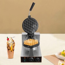 1300W Electric Waffle Maker Non-stick Commercial Waffle Machine Honeycomb Shape