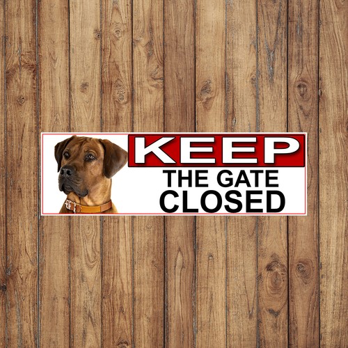 Rhodesian ridgeback keep the - keep,
