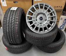 18"gloss grey Ford Transit / custom Alloy Wheels Rated load Van -st -& Tyres