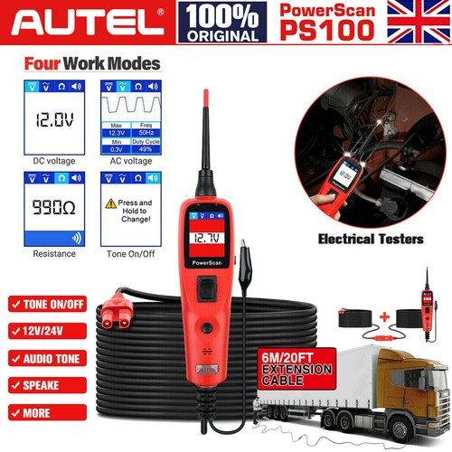 Autel power scan ps100 circuit - power,