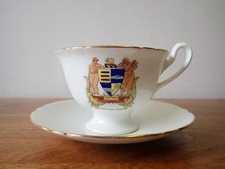Postbridge Shelley crested china cup and saucer