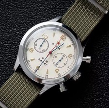 Seagull 1963 21 Zuan Pilot watch Mechanical Quartz movement Chronograph
