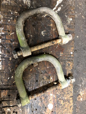 Land Rover - Jate rings x 2 - ex MOD lashing eyes