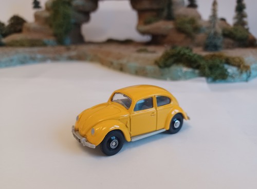 Corgi volkswagen beetle yellow - corgi,