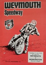 WEYMOUTH v WORKINGTON SPEEDWAY