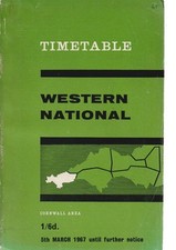 WESTERN NATIONAL BUS TIMETABLE