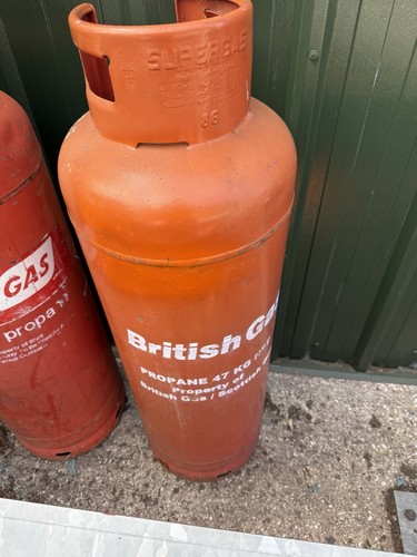 Propane gas cylinders used - cylinders,
