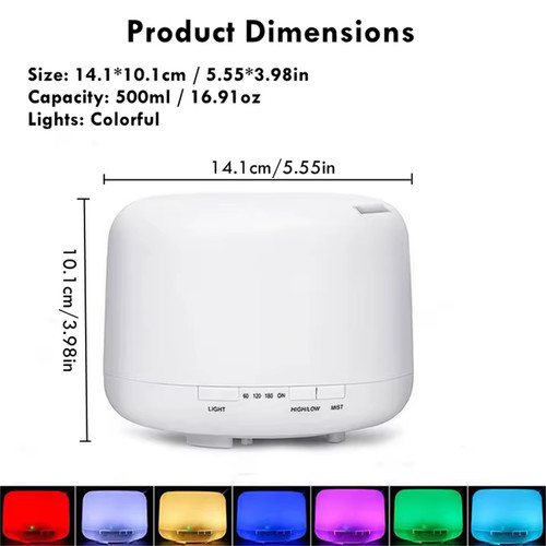 Led essential oil diffuser - led,