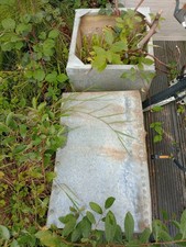 Reclaimed Galvanised old water tanks planters!  * Ystalyfera Swansea Valley 