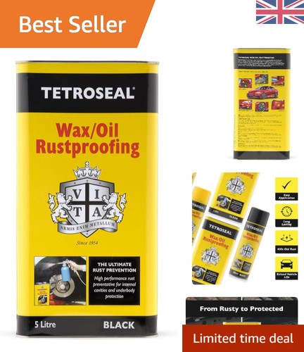 Black wax oil - rustproof,