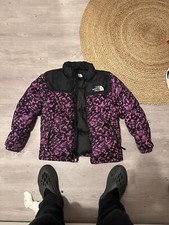 The North Face Black And Pink Nuptse Puffer Jacket 700 GS XL / (Women’s S)