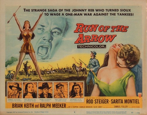 Run the arrow starring rod - run, of