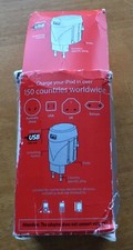 SKROSS WORLD  USB CHARGER FOR IPOD / IPHONE WITH OLD IPHONE4s TYPE  LEAD 