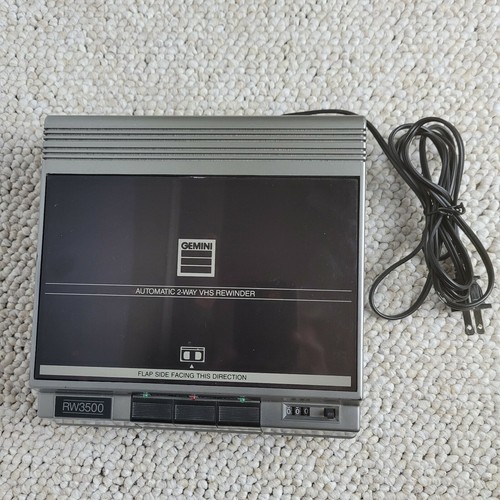 Vintage gemini vhs rewinder - gemini,