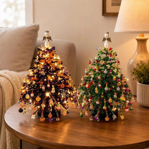 Beaded christmas tree kit diy - beaded,