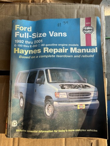 Haynes ford full size - haynes, vans