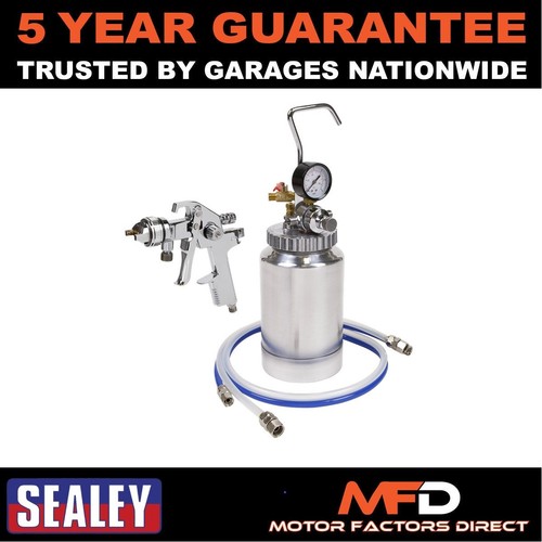 Sealey hvlp pressure pot - sealey,