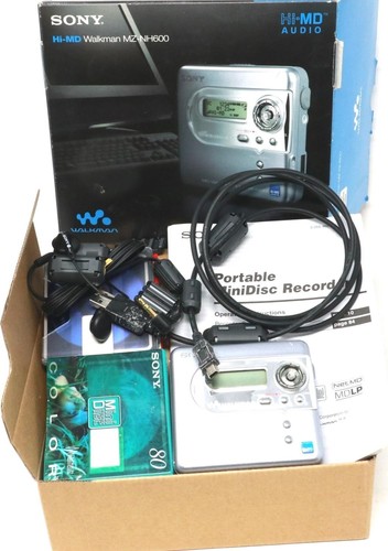 Sony netmd minidisc - hi-md,