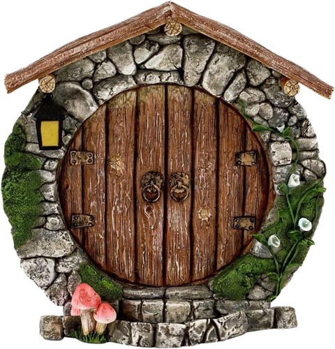 Brown fairy garden - fairy, and