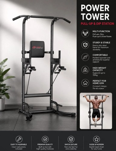 Power tower pull bar - tower,