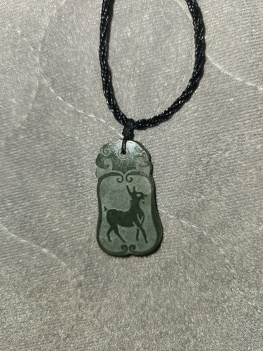 Chinese characters and deer - , in