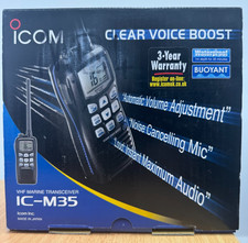 Brand New In Box VHF MARINE TRANSCEIVER Marine Radio icom IC-M35