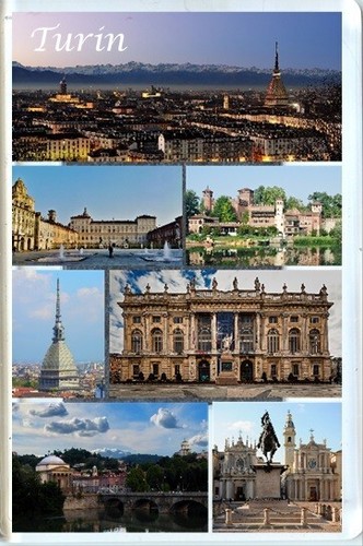 Turin italy fridge magnet - fridge,