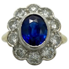 1.52ct Vivid Cornflower Blue