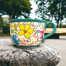 Talavera Tea Cup Planter |