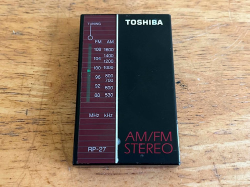 Vintage toshiba portable - rp-27,