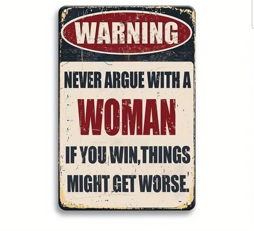 Metal wall sign - wall,