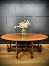 Antique Oak Wake Table Gateleg