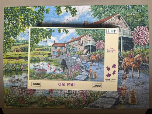 House puzzles old mill 1000 - puzzles,