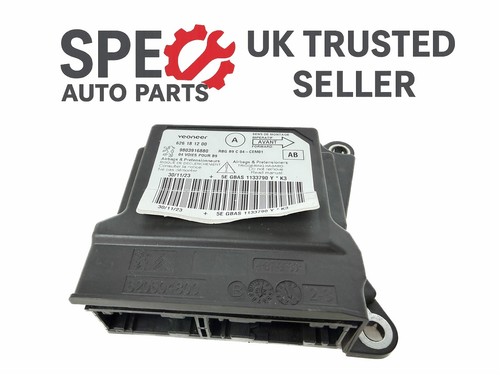 Airbag ecu front - w/o,