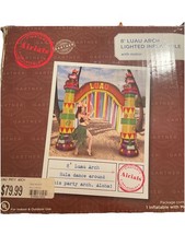 Inflatable 8' Tall Luau Party