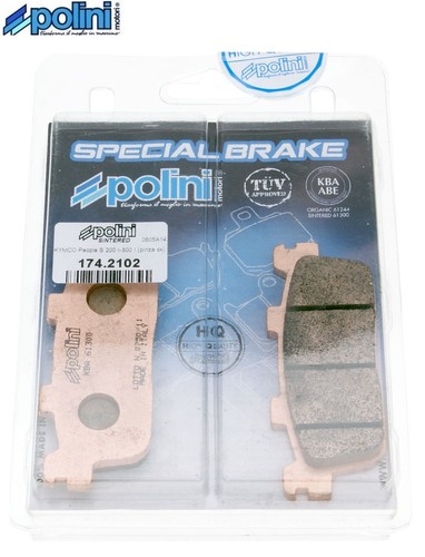 Rear brake pads - polini, fried