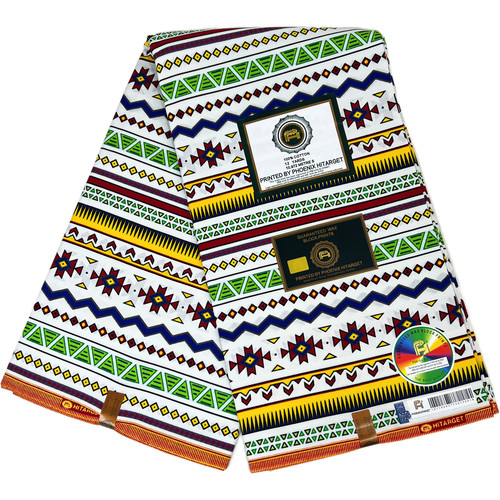 Yards african ankara fabric - 6,