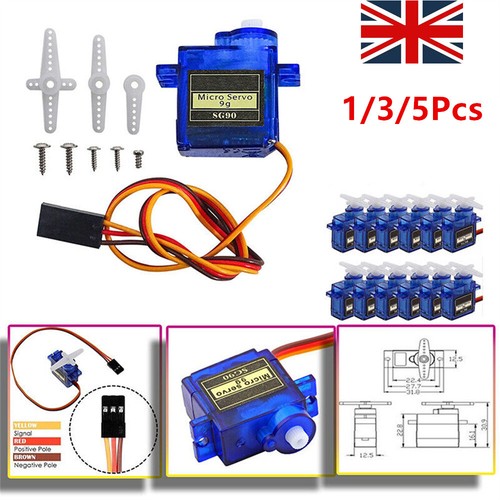 5pcs sg90 gear micro - sg90,