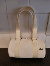 Lacoste Pearl White Handbag In Very Good Condition