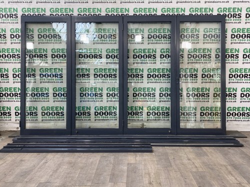 Wide aluminium bifolding doors - bifolding,