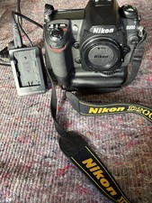 Nikon D200 10.3 Megapixel DSLR Camera Body + MB-200D  Grip - Good Condition