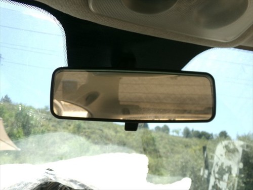 Interior rear view mirror fiat - rear,