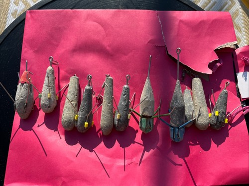 Sea fishing weights - 11,
