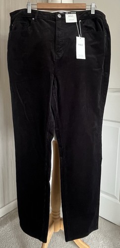 Black straight leg - m&s,