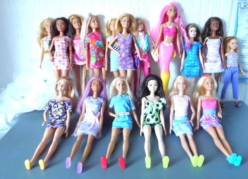 Barbie dolls fully dressed - dolls,