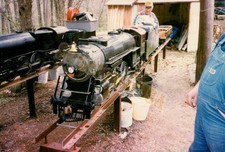 Vintage Live Steam Model Train