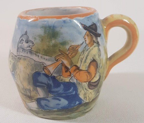 Antique italian faience cup - antique,
