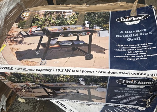 Burner griddle gas grill - gas,