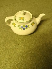 Crown Ducal Teapot . Berries And Leaves Drsign
